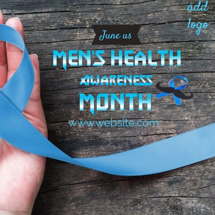 Men's health awareness month 2023 Template PosterMyWall
