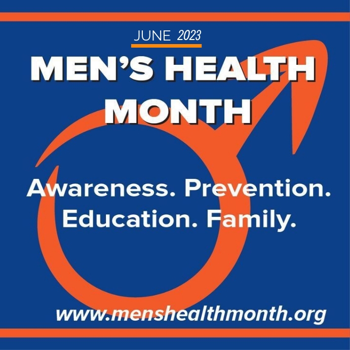 Men's health awareness month 2023 Template PosterMyWall
