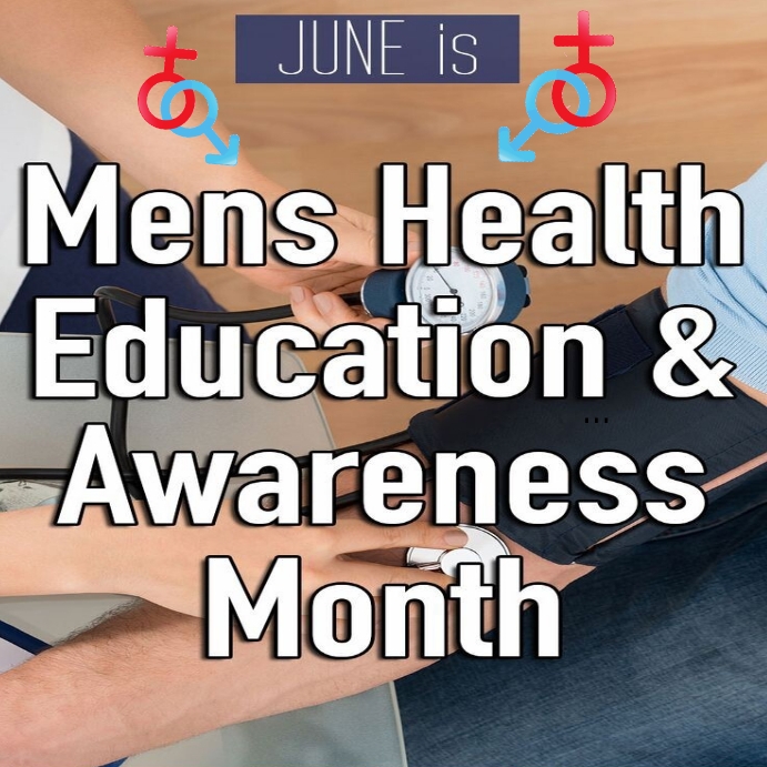 Men's health awareness month 2023 Template PosterMyWall