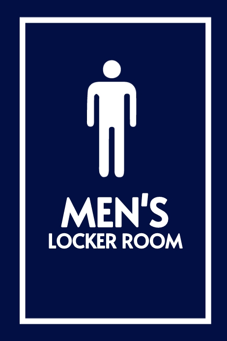 men's locker Template | PosterMyWall
