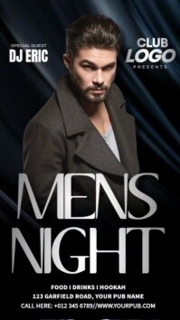 Men' Club Night Template | PosterMyWall