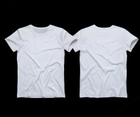 Blank T-shirt Large Rectangle Template | PosterMyWall