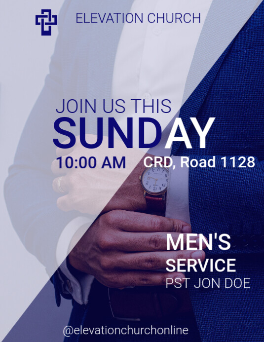 Copy of MEN'S SERVICE (4) | PosterMyWall