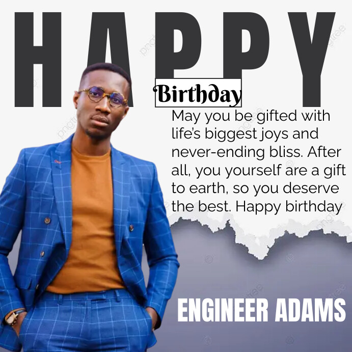 Men Birthday flyer template | PosterMyWall Men Birthday flyer template | PosterMyWall