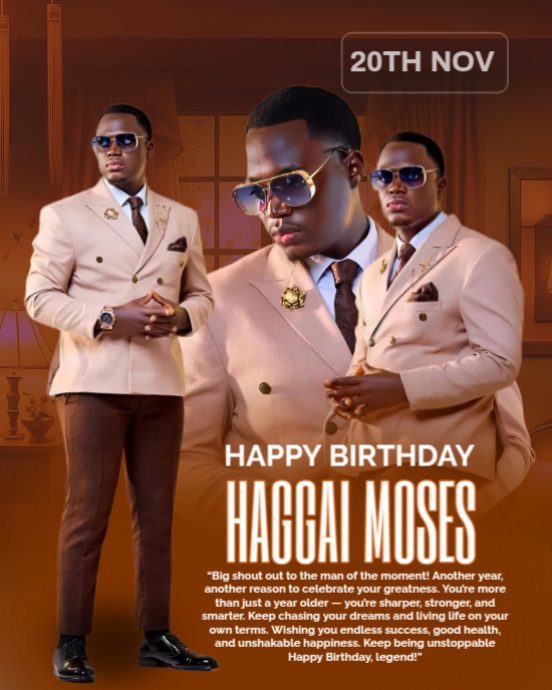 Copy of Men Birthday Invitation Template | PosterMyWall