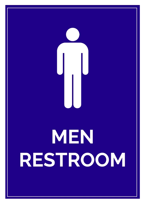 Mens Restroom Sign Printable 5,400+ Mens Bathroom Sign Stock Photos,