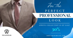 Men Retail Store Facebook Shop Cover Video Obraz udostępniany na Facebooku template