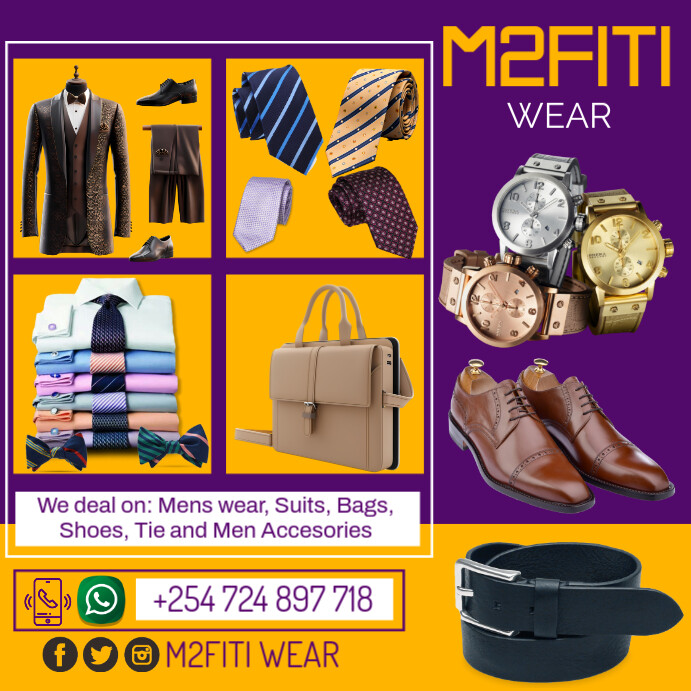 Copy of MENS WEAR COLLECTION | PosterMyWall
