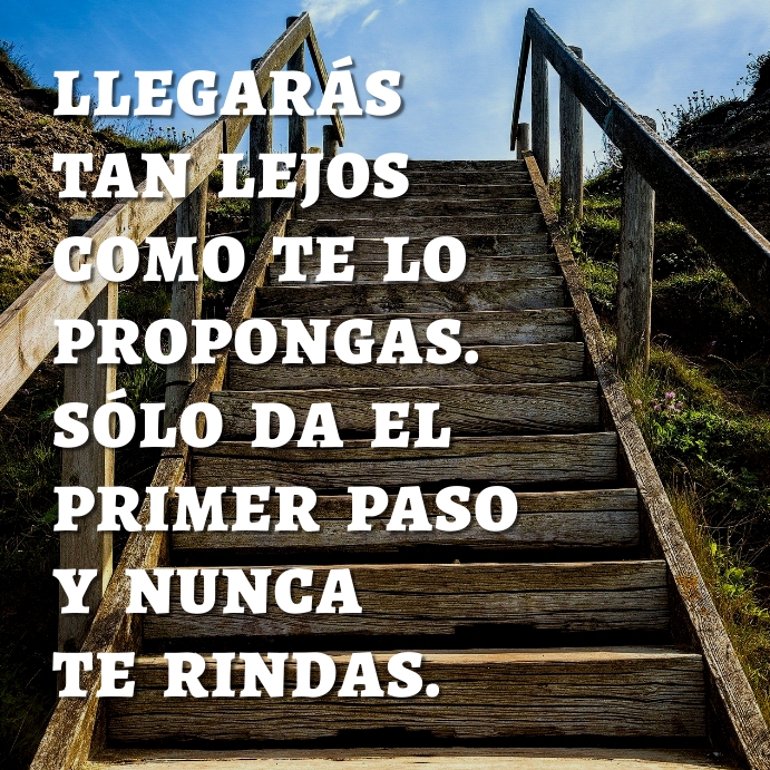 mensaje de motivación para lograr sus metas Instagram Post template
