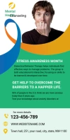 Mental Awareness  Banner template
