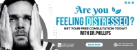 Mental Consultation Banner Facebook Cover Photo template