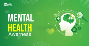 Mental Health Awareness Facebook Gedeelde Prent template