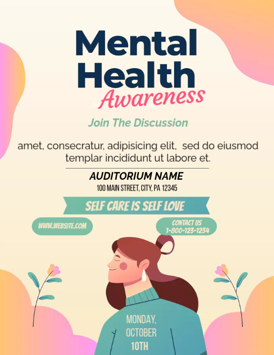 Mental Health Awareness Template | PosterMyWall