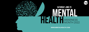 Black Mental Health Awareness Zdjęcie w tle na Facebooka Template