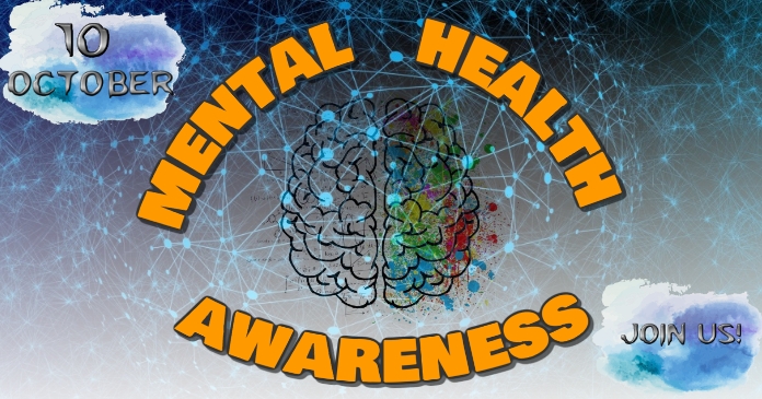 Mental health Facebook Shared Image template