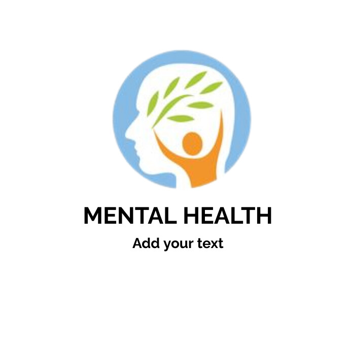 mental health Logo template