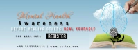 MENTAL HEALTH Facebook Cover Photo template
