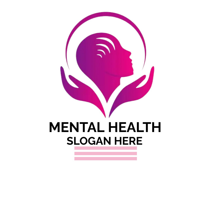 mental health Logo template