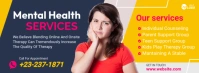 Mental health Facebook cover Photo template
