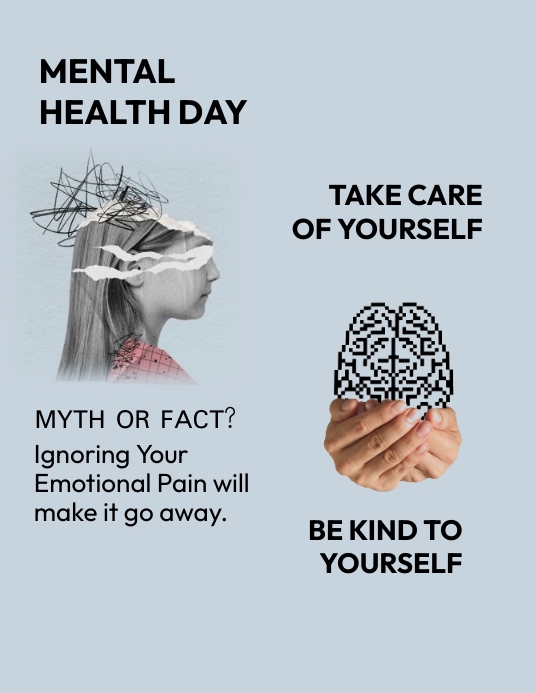 mental health flyer Template PosterMyWall mental health flyer Template PosterMyWall