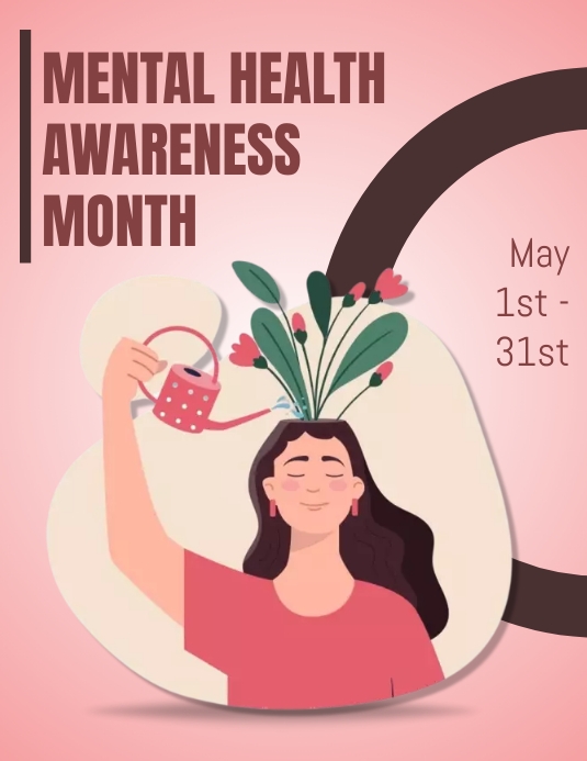 Mental Health Flyer Template PosterMyWall Mental Health Flyer Template PosterMyWall