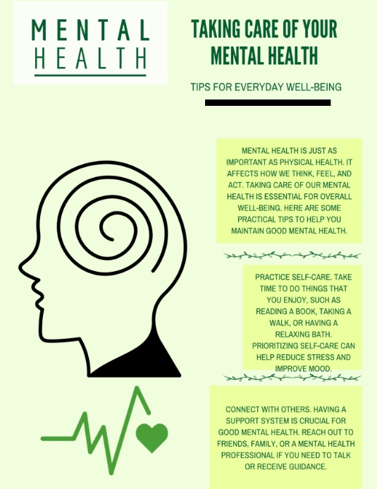 Mental health flyer Template PosterMyWall Mental health flyer Template PosterMyWall