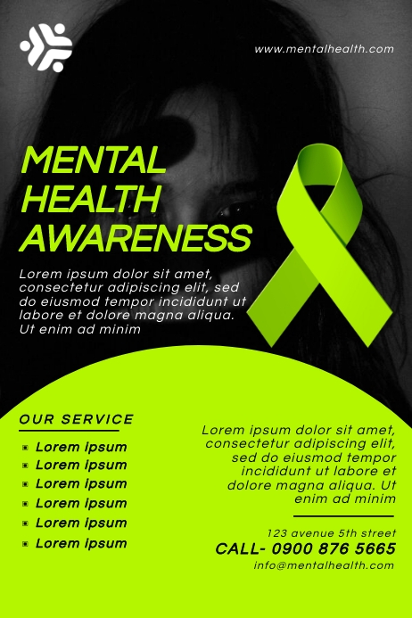 Mental health flyers Template | PosterMyWall