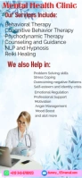 Mental Health Psychotherapy Clinic Psychologist Counsler Hypnotherapy NLP Healing Snapchat Geofilter template
