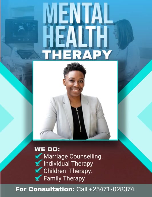 mental health support group flyer template | PosterMyWall