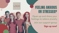 Mental Health Support Group YouTube Thumbnail template