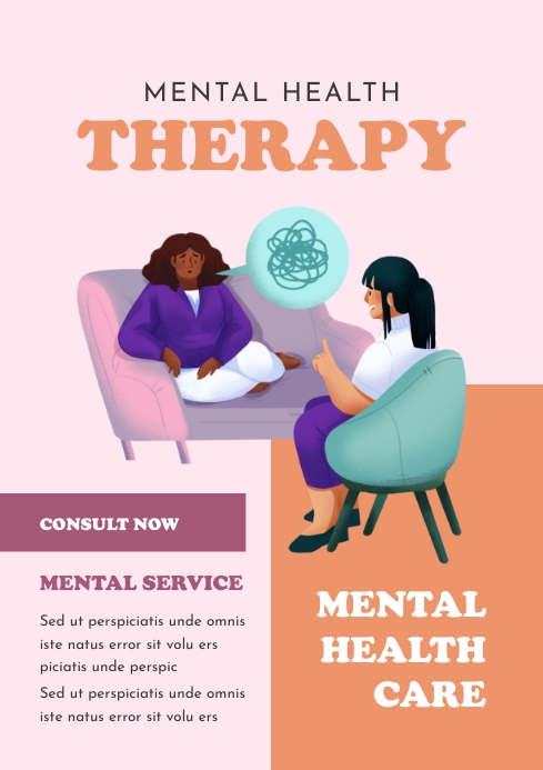 Mental Health Therapy Support Group Templat PosterMyWall Mental Health Therapy Support Group Templat PosterMyWall