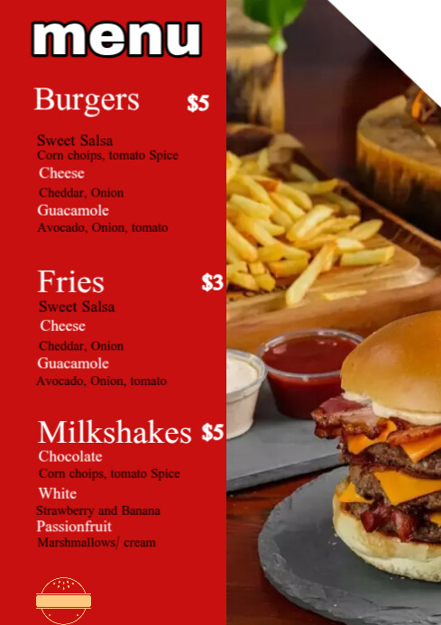 Menu Ads Template | PosterMyWall