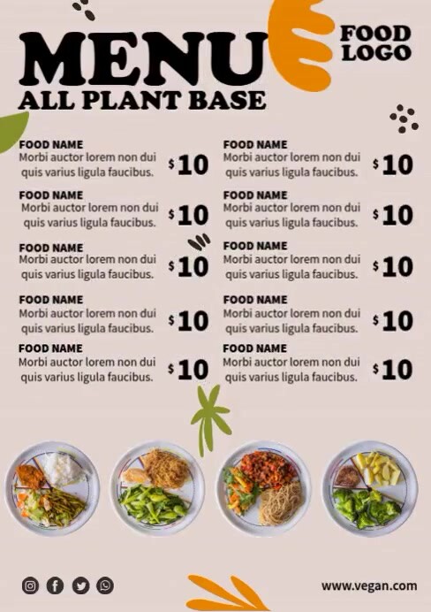 Adverture Menu Copy of Menu Ads | PosterMyWall