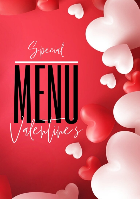 Menu Cover Template PosterMyWall