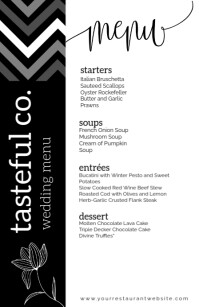 Menu Front Page Template | PosterMyWall