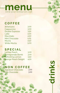 Menu Front Page Template | PosterMyWall