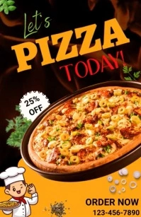 Menu Tabloid template