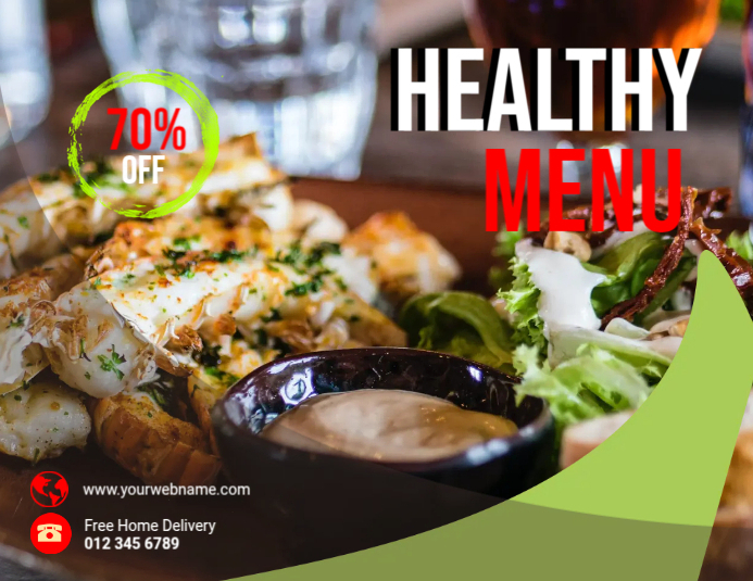 Menu Offer Template | PosterMyWall