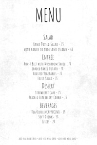 15,860+ Customizable Design Templates for Menu Template ... 15,860+ Customizable Design Templates for Menu Template ... - 188 x 282 jpeg 11kB