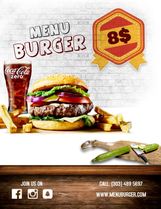 MENU PROMO Template | PosterMyWall