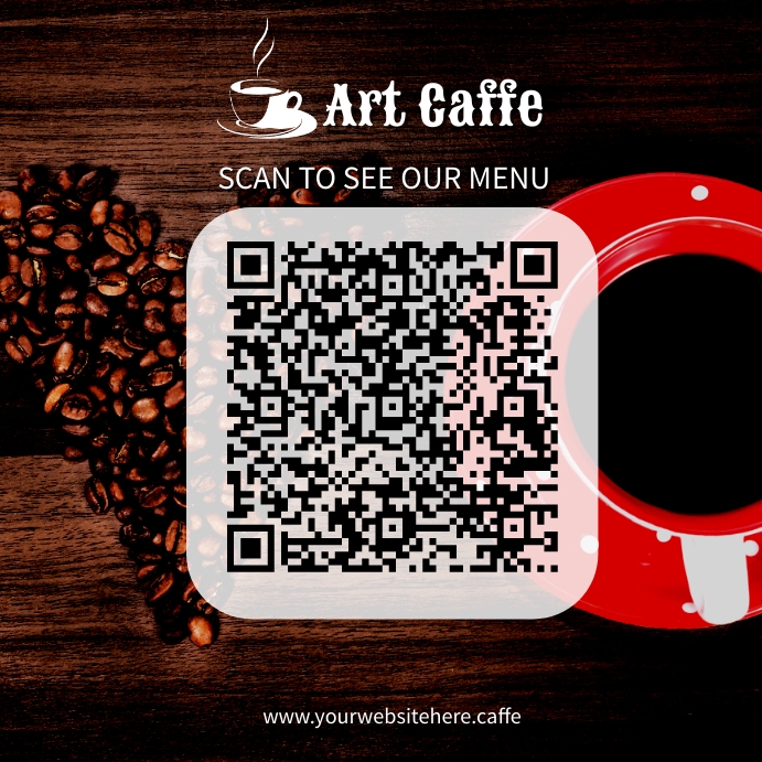 menu qr code template | PosterMyWall