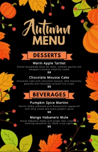 Menu Template | PosterMyWall