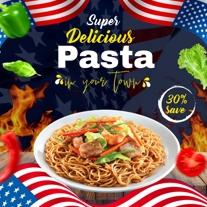 Menu Template Instagram Post