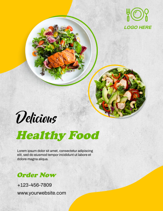 MENU TEMPLATE.R | PosterMyWall