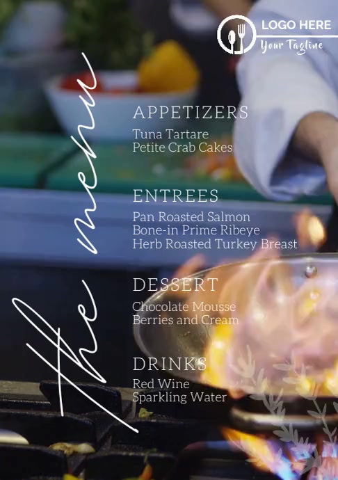 menu video Template | PosterMyWall