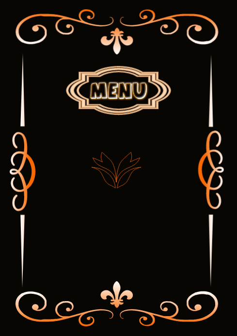 MENUCOVERDESIGN2 Template | PosterMyWall