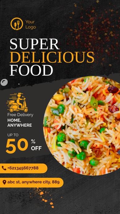 Menus Instagram 快拍 template