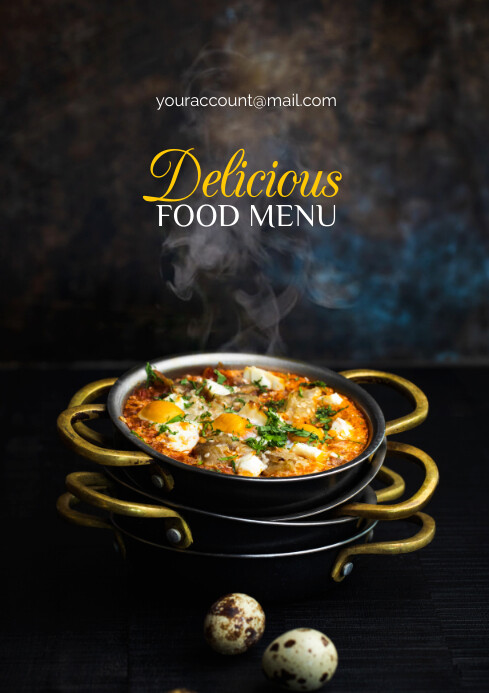 Modèle Menus | PosterMyWall