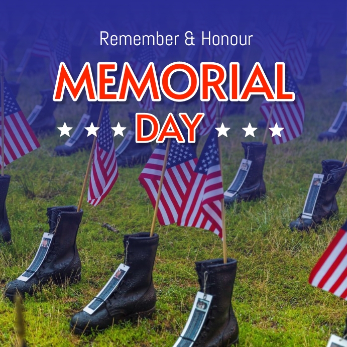 Copy of Memorial day | PosterMyWall