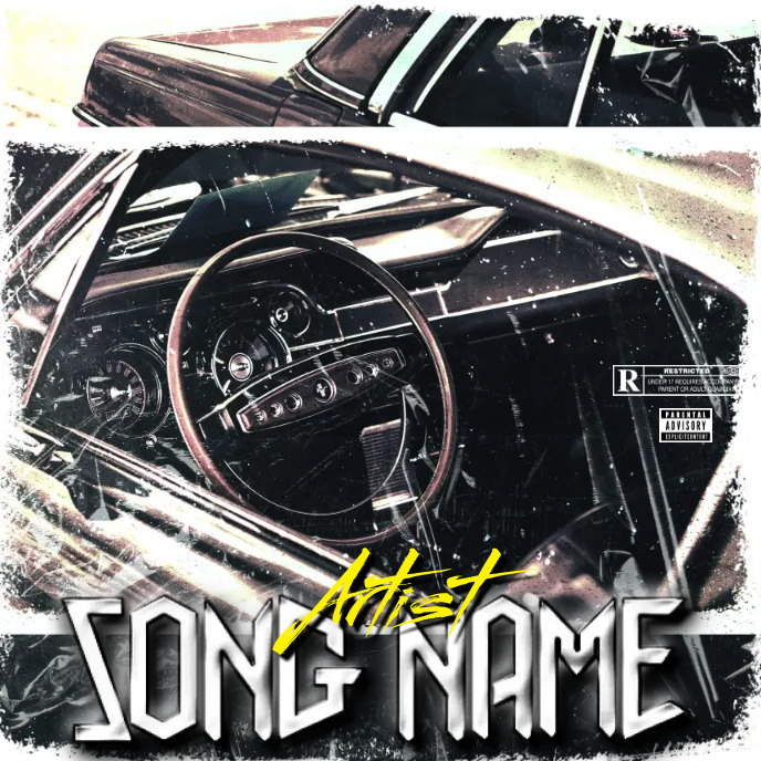 Mercedes Rapper Cd mercedes Album Cover music trap mixtape rap | PosterMyWall